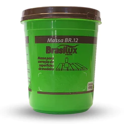 Massa Para Calafetar Madeira Mogno Imbuia Branco 300g Luztol Profissional Alta Qualidade - BRASILUX