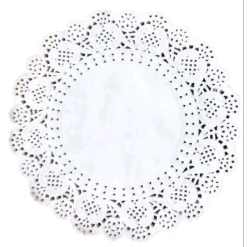 Toalha de Papel Doilie 35cm com 20,50 e 100 unidades.