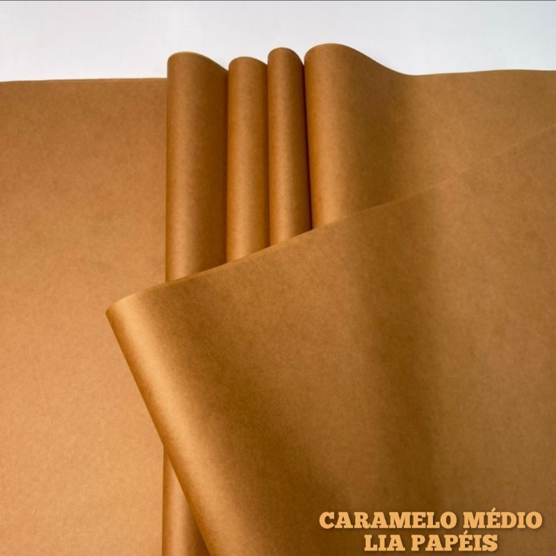 Papel de Seda Caramelo Médio- Pct 100 Unidades *4 Opções de Tamanho,embalagem roupa,doces rococó, pipas embrulhos