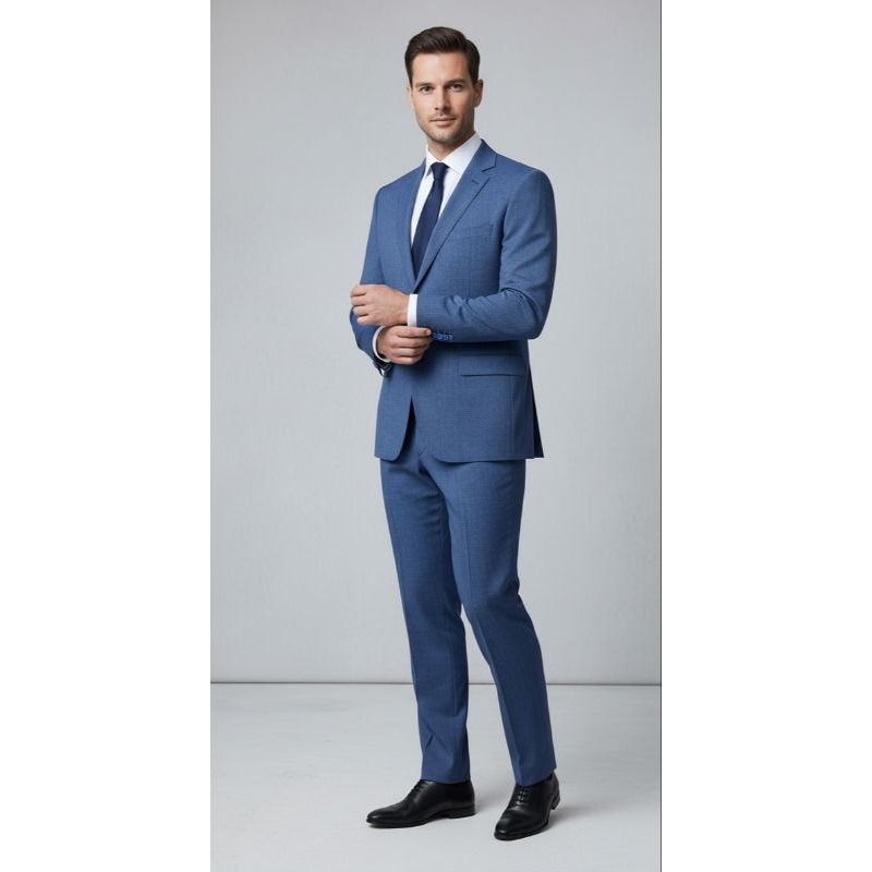 Terno masculino microfibra melange - paletó+ calça+ qualidade!!