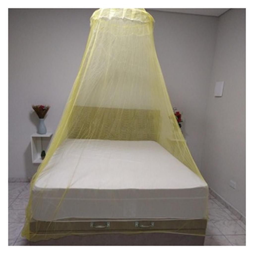Mosquiteiro  filó serve cama casal e solteiro proteção contra mosquitos e pernilongos