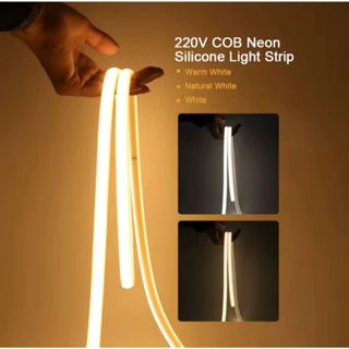 Mangueira Led Neon Cob 3528 5 a 30 metros 288Leds/m Alta Densidade Flexível Branco Quente,Branco Frio em Oferta na Shopee