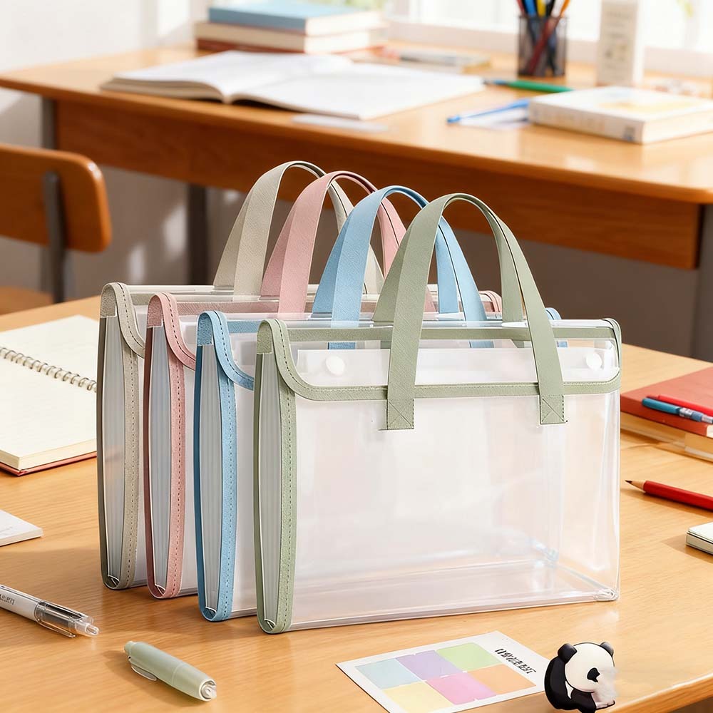 Organizador Multifuncional de Documentos com Alças  - 13 Compartimentos，Adequado para estudo e trabalho de escritório em Oferta na Shopee