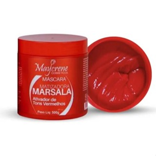 Mascara matizadora marsala 500g tons vermelhos em Oferta na Shopee