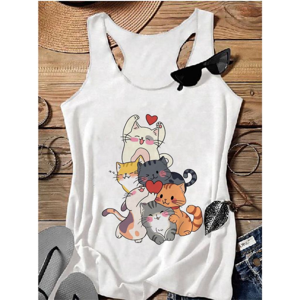 REGATA Blusa t-shirt  ACADEMIA,REGATÃO, gatinhos fofo 2 ,MODA FITNES, plus size,MODA ADULTO em Oferta na Shopee