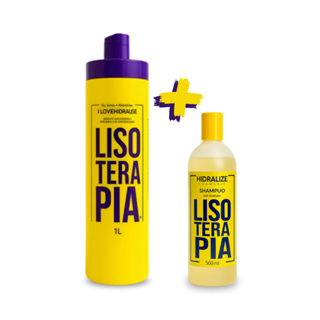 Kit Progressiva Lisoterapia Sem Formol 1L + Shampoo Anti-Resíduo Profissional Alisamento em Oferta na Shopee