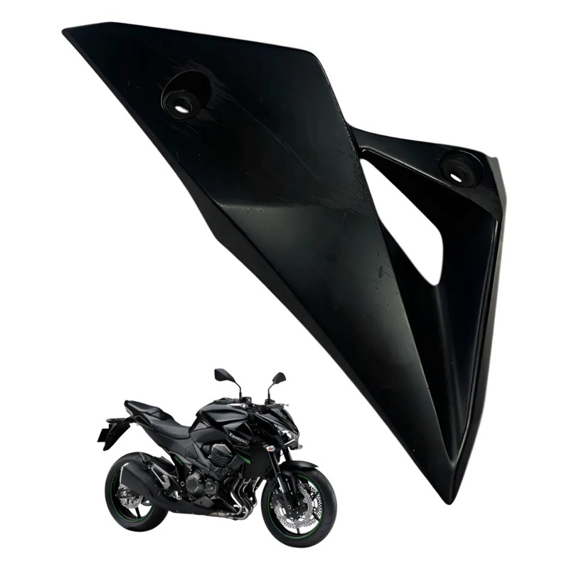 Carenagem Spoiler Inferior Direito Z 800 Z800 13/18 Original Preto (Usado)
