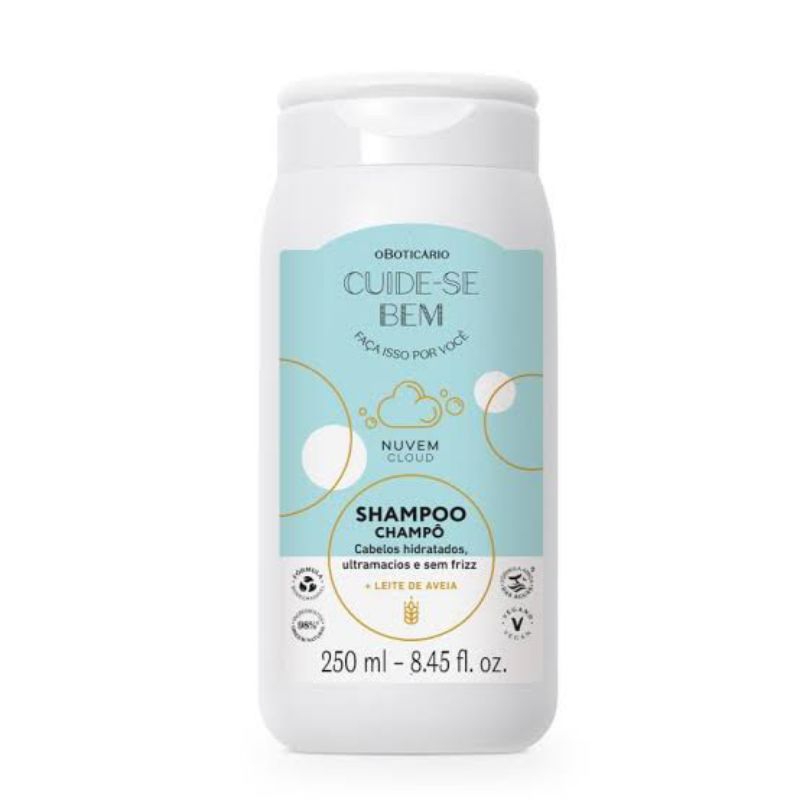 Shampoo Cuide-se Bem Nuvem 250ml | o Boticário — R$ 69,90 em Shopee