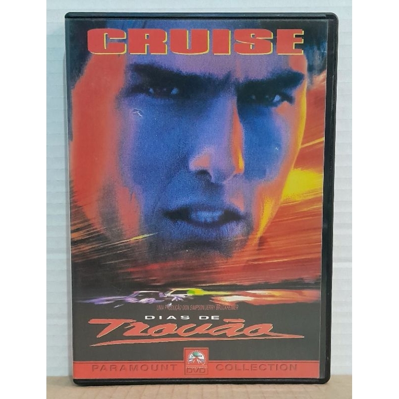 Dvd Dias de Trovão - Tom Cruise - Original Usado