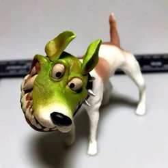 Cachorro brinquedo filme o mascara boneco Milo o mascara
