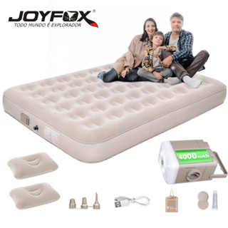 JOYFOX Colchão Inflável Casal Queen Vem Com Bomba Inflável De Bateria De Lítio Embutida E Removível em Oferta na Shopee