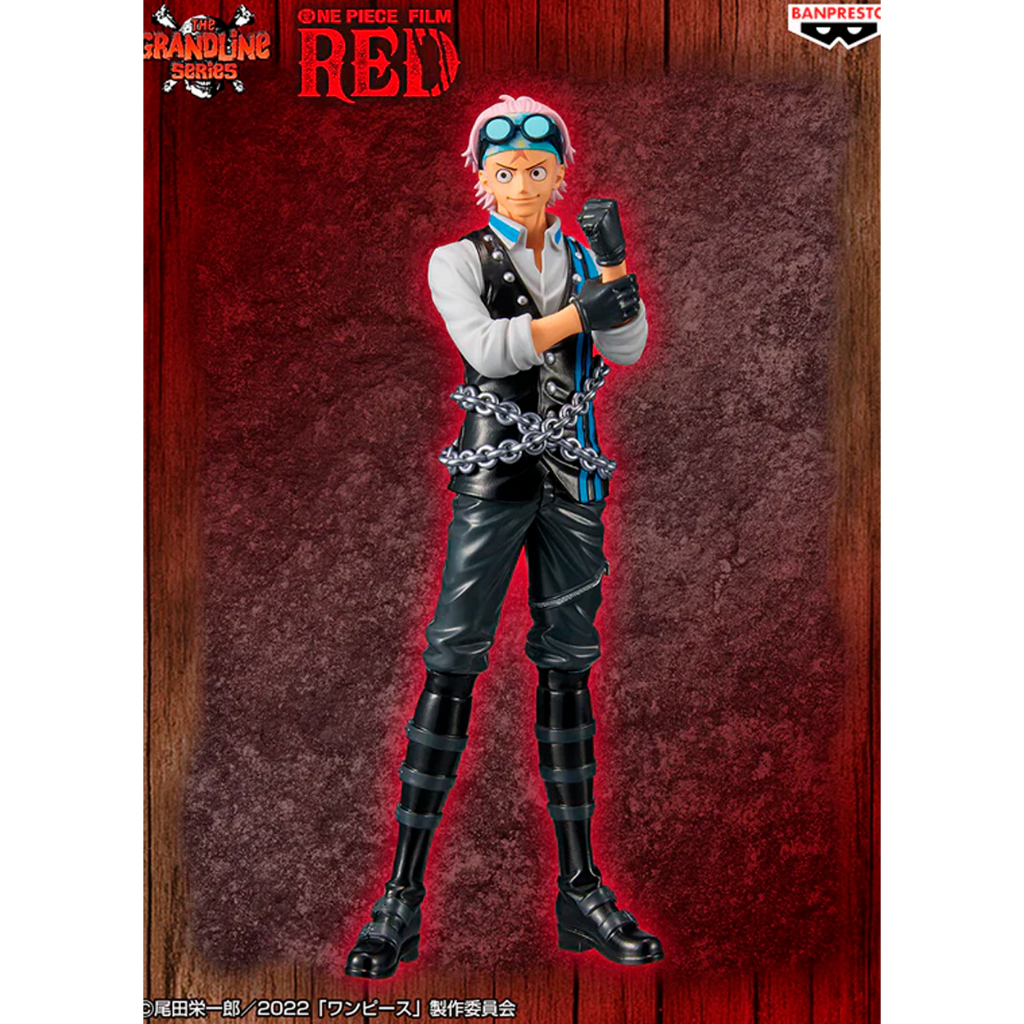 COBY - DXF - THE GRANDLINE SERIES - BANPRESTO -BANDAI SPIRITS - ONE PIECE FILM: RED -Action figure ORIGINAL colecionável
