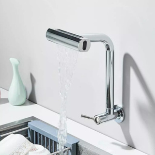 haosin 360 ° Torneira de parede Giratória Com Braço Robótico Para Cozinha E Banheiro em Oferta na Shopee