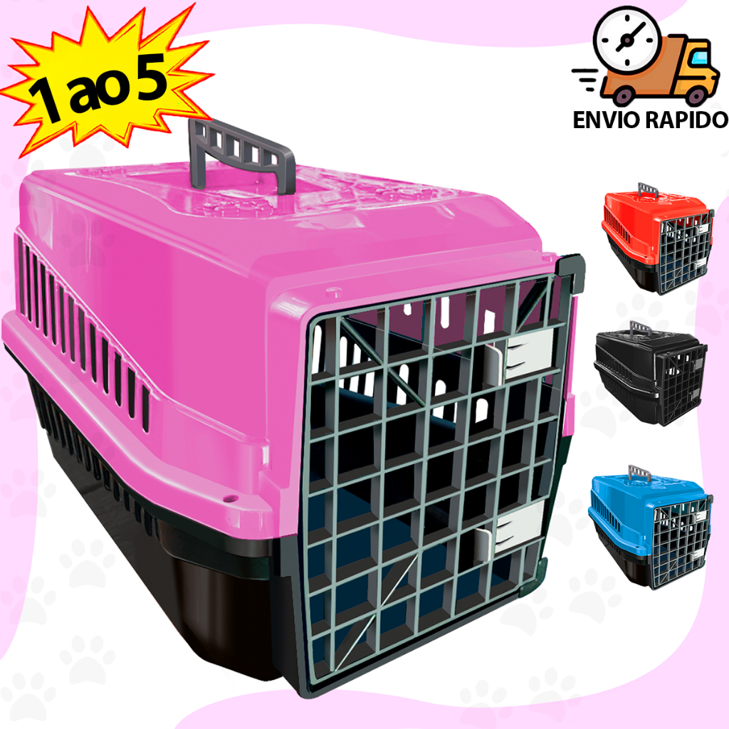 Caixa de transporte Transportadora Pet do 1 ao 5 Cachorro e Gato em Oferta na Shopee