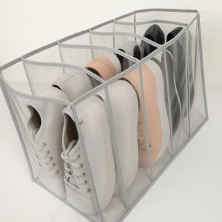 kit 5 Colmeia Sapateira Organizadora 40X30X25cm tenis sapatos chinelos calças moletons blusas em Oferta na Shopee