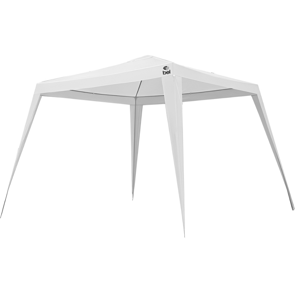 Tenda De Praia Gazebo Rafia 60FPS 3x3m Polietileno 301201 Bel Cor Branco Jardim Camping em Oferta na Shopee