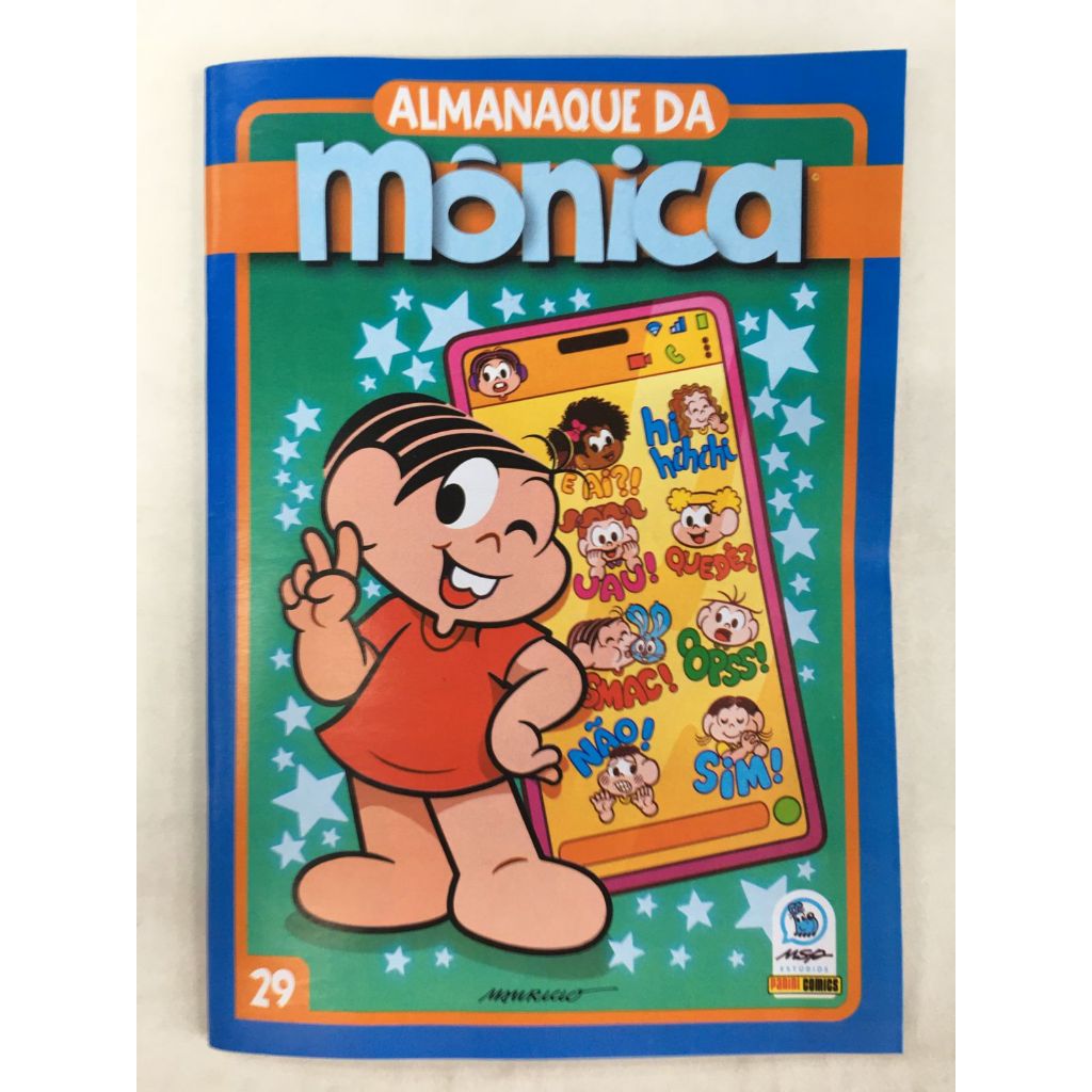 Gibi Almanaque Da Turma Da Mônica Novembro 2025 Panini Volume 29 Diversos Personagens Mônica Magali Cebolinha Cascão Chi