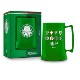 CANECA GEL 300ML ESCUDOS PALMEIRAS em Oferta na Shopee