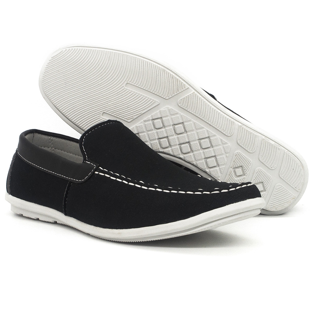 Mocassim Casual Masculino em Lona Premium Estilo e Durabilidade Sapato Casual Unissex