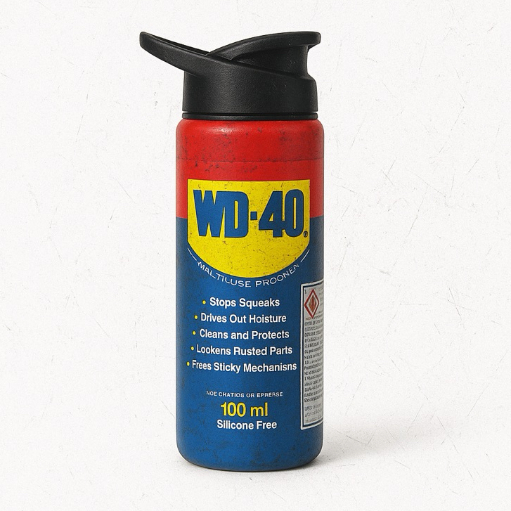 Garrafa WD40 Alumínio de água WD40 750 ML Garrafinha personalizada academia em Oferta na Shopee