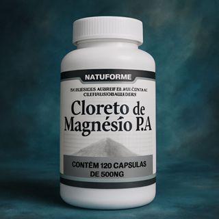 Cloreto de Magnésio P.A – 120 Cáps – Suporte Articular, Muscular e Imunológico em Oferta na Shopee