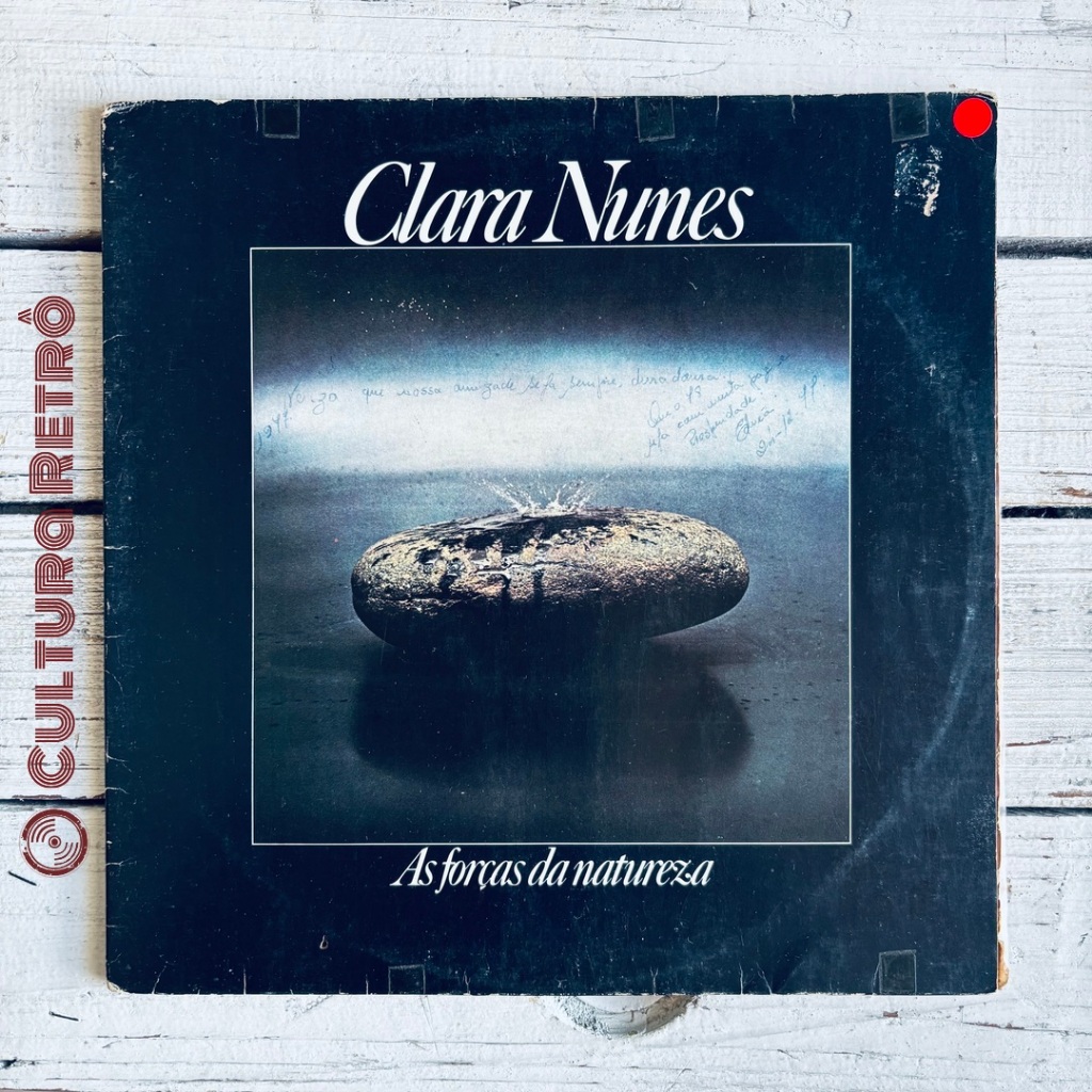 LP FORÇAS NATUREZA CLARA NUNES 1977 ( BOM)  CORAÇÃO LEVIANO