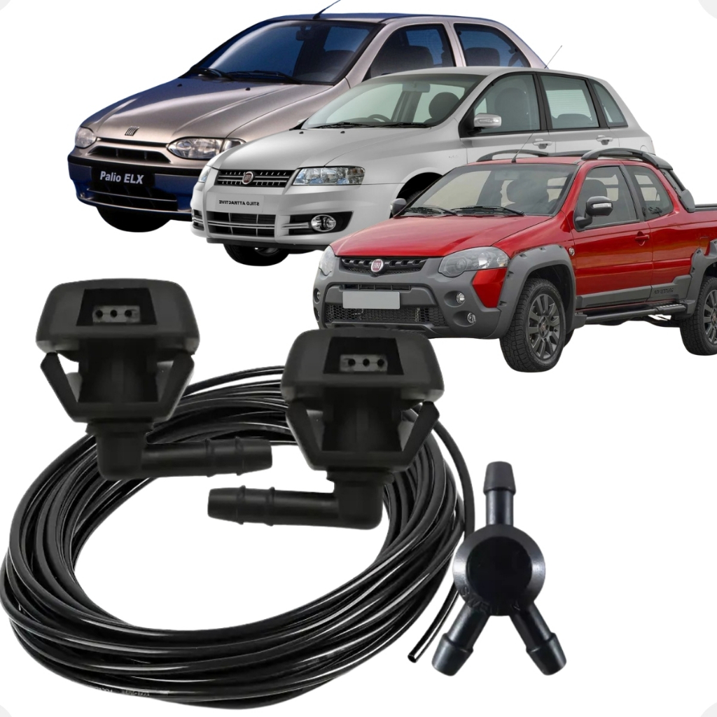 Kit Brucutu Esguicho d´água com Mangueira e Y Palio Siena Strada Doblo em Oferta na Shopee