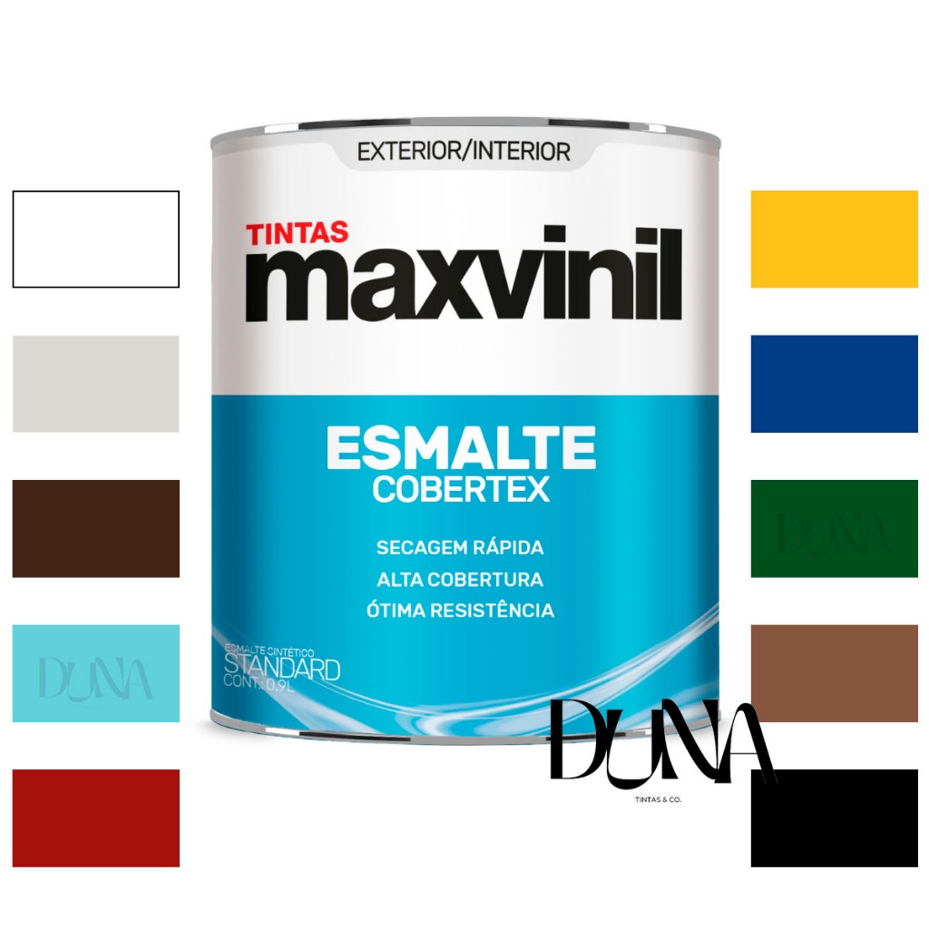 Tinta Esmalte P/ Madeira, Metal, Ferro Cobertex 900ml em Oferta na Shopee