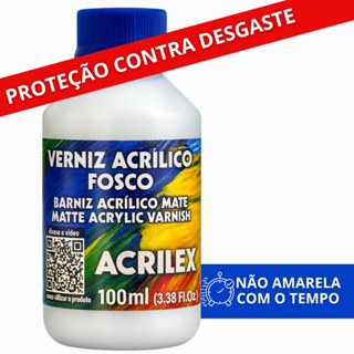 Verniz Acrílico Fosco ORIGINAL 100 ml Acrilex - ENTREGA RÁPIDA em Oferta na Shopee