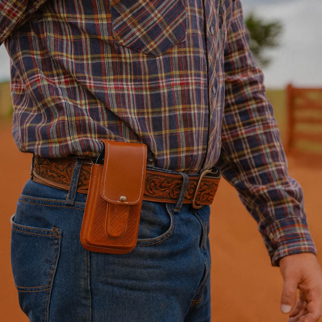 Capa De Celular Conjugada Com Bainha De Canivete em Oferta na Shopee