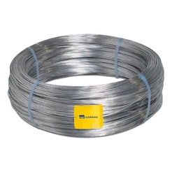 Rolo Arame BWG 14 Galvanizado Liso 20 Metros - Aço 2,11mm