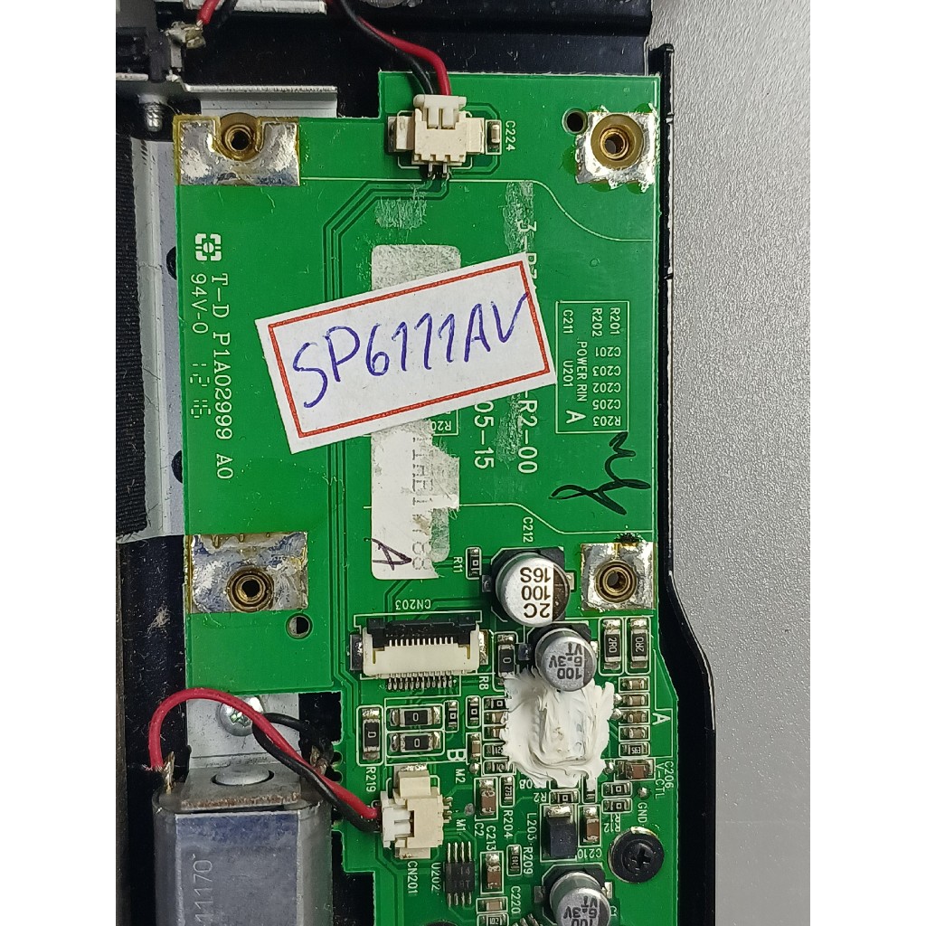 Mecanismo de tela retrátil Positron Sp6111av