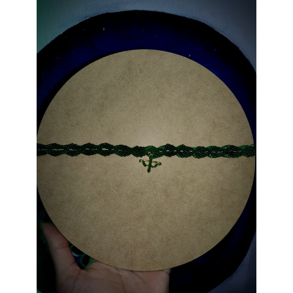 Gargantilha energia das Matas - Cabloco (A) - Macrame