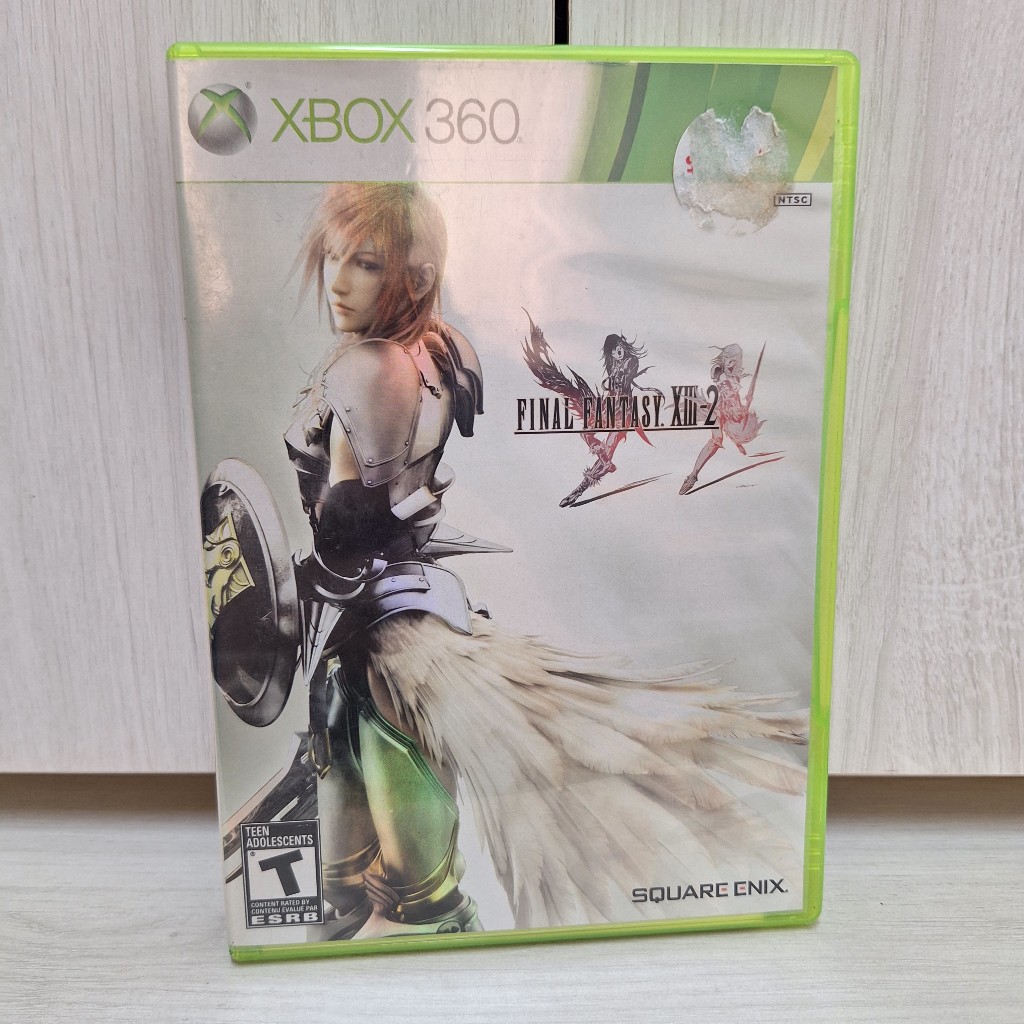 FINAL FANTASY XIII-2 [XBOX 360] - FUNCIONA NO XBOX ONE/SX - JOGO ORIGINAL EM MÍDIA FISICA COMPLETO COM MANUAL
