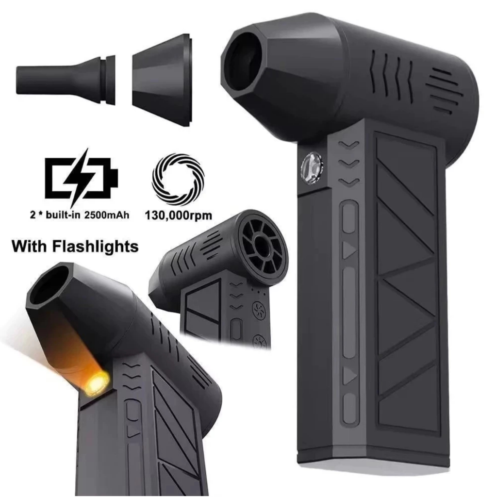 Soprador de ar Turbo à Jato Portátil  Ventilador  130.000 RPM Motor Brushless Sem Fio e Super em Oferta na Shopee