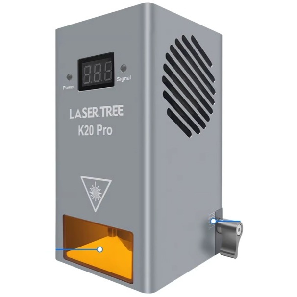 Módulo Laser 20w Ótico LaserTree K20 Pró para Máquina CNC Laser