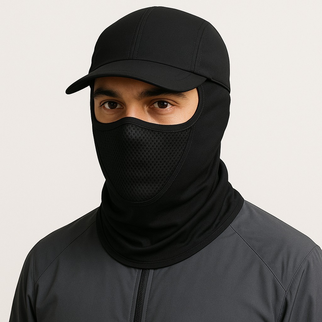 KIT Balaclava + Boné Tactel Máscara De Pesca Esportiva Protetor Solar Para Ciclismo mascara Leve Confortável