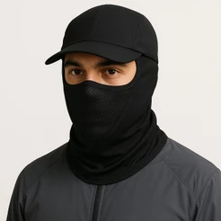 KIT Balaclava + Boné Tactel Máscara De Pesca Esportiva Protetor Solar Para Ciclismo mascara Leve Confortável