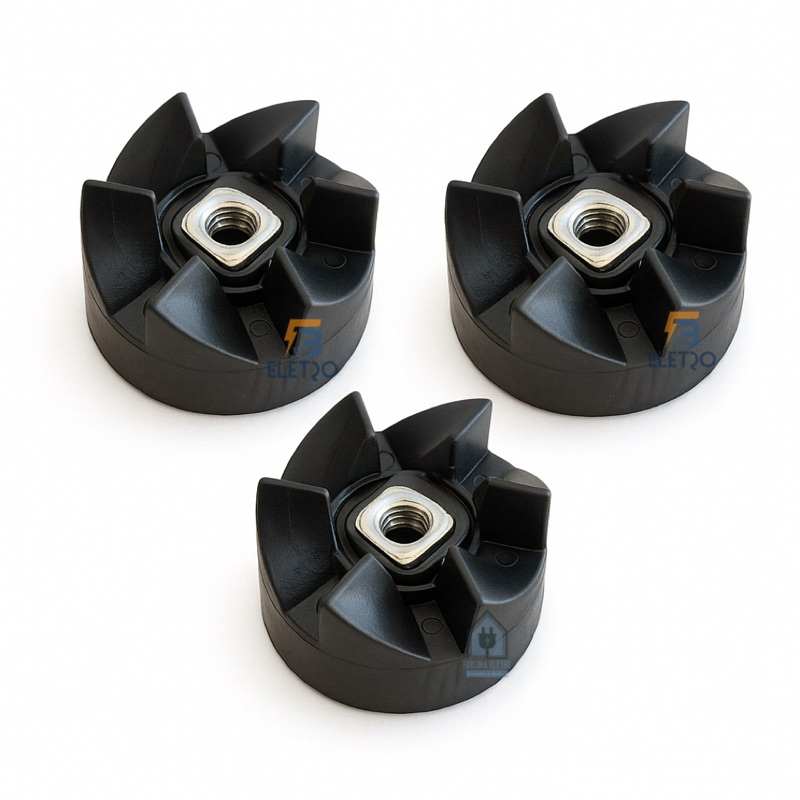 3x Arrastador do Copo Liquidificador Arno Power Max 1000w LN54 LN55 LN56 LN60 e Power Mix LQ10 LQ11 LQ12 LQ13