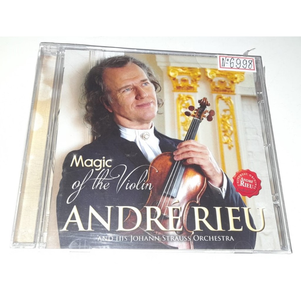 Cd - André Rieu - Magic Of The Violin - Lacrado De Fábrica - Polydor - 2015