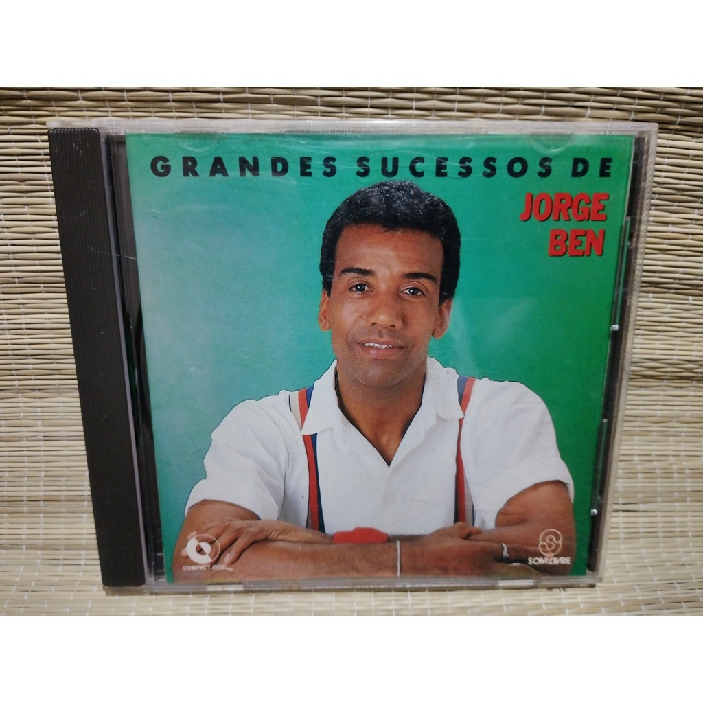 CD Jorge Ben - Grandes Sucessos de Jorge Ben - Ano 1988
