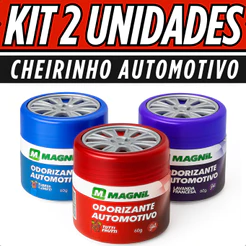Kit 2 Cheirinho De Carro Novo Odorizante Aromatizante Automotivo Para Carro Em Gel Perfume Para Carro Cheiroso Duradouro