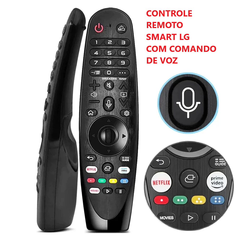 Controle Smart Magic Voz Tv LG An-mr19ba Thinq Ai C Pilhas Elgin — R$ 40,00 em Shopee