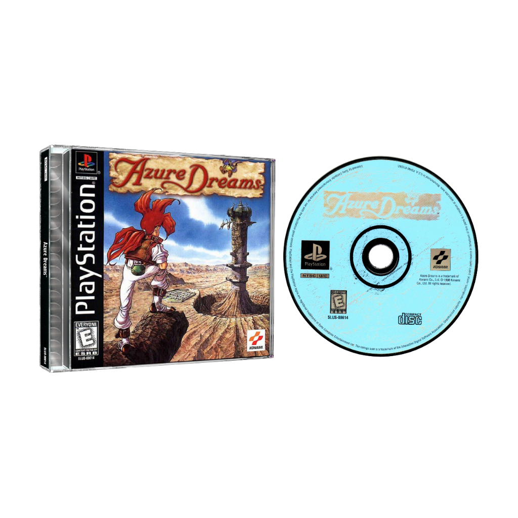 Jogo Azure Dreams Para PS1 Playstation 1