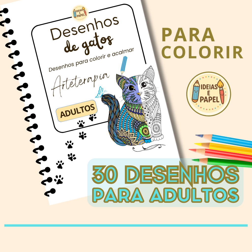 Apostila com Desenhos para Colorir: Onde Comprar | BuscaProdutos