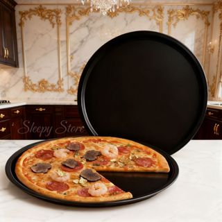 Assadeiras Formas de Pizza Grande Antiaderente 30cm 32cm 36cm em Oferta na Shopee