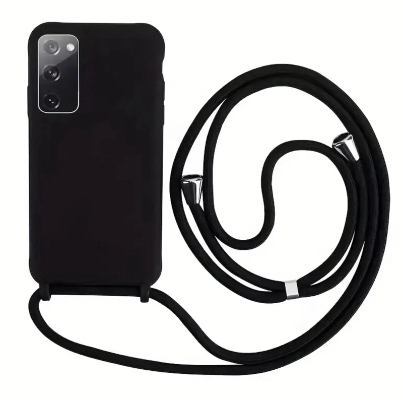 Capa Capinha de Veludo Luxo com Cordão  Protetora Aveludada para Samsung