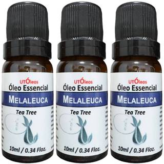 Kit 3x Óleo de Melaleuca (Tea Tree) Essencial - 100% Puro em Oferta na Shopee