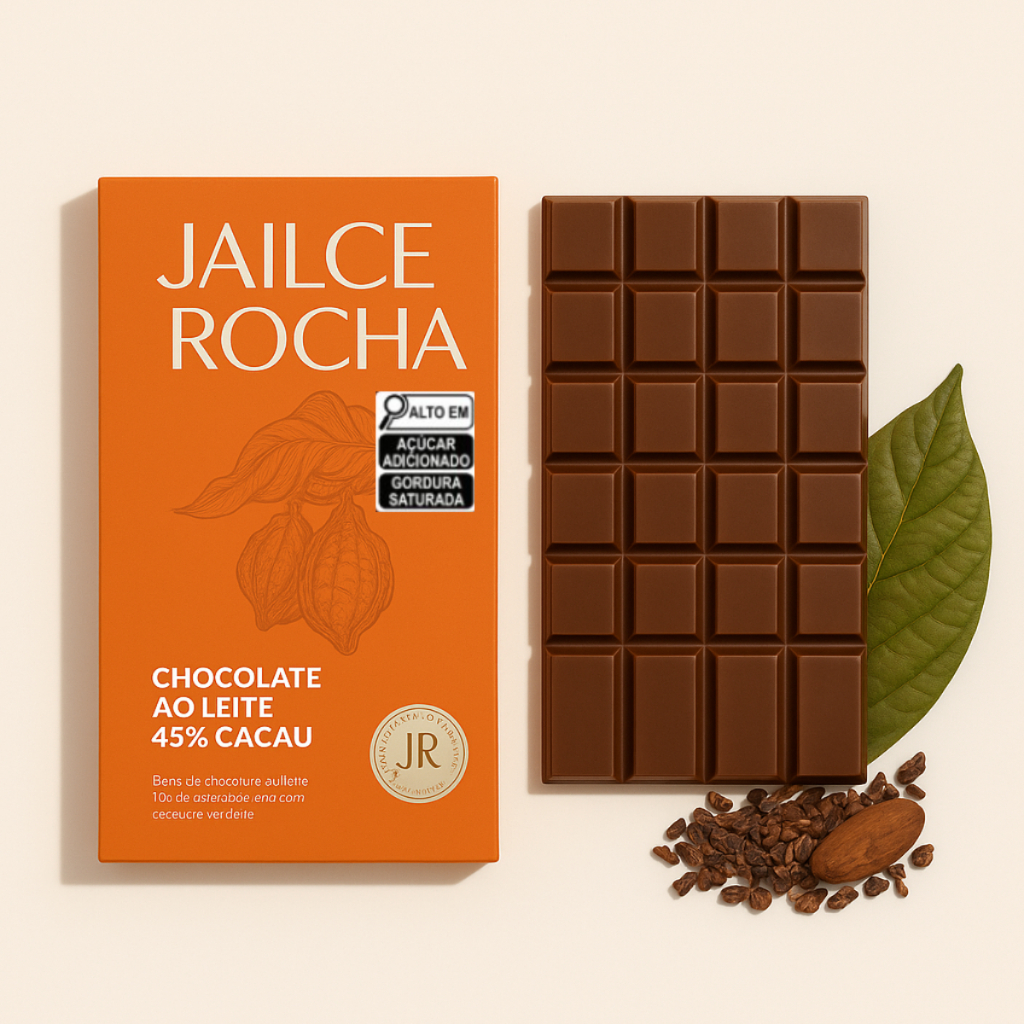 Chocolate Ao Leite Artesanal 45% Cacau Bean To Bar 100g