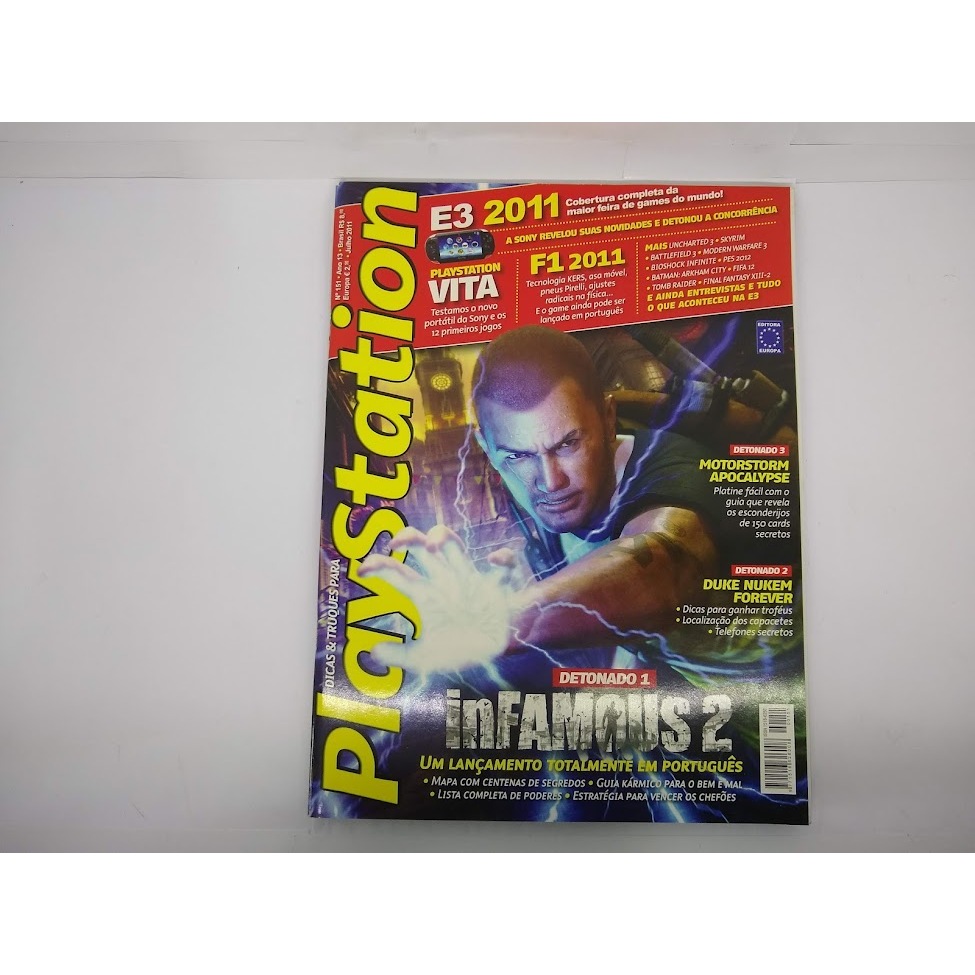 Revista Playstation Ano 13 N. 151: Infamous 2